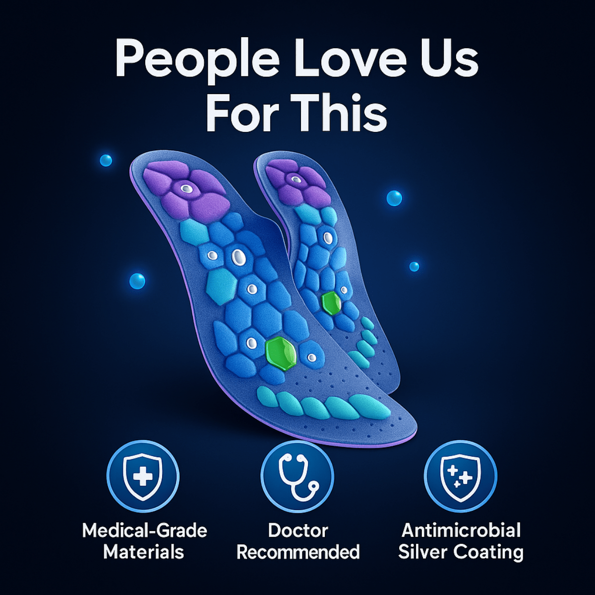 NeuroSoothe Insole - End Neuropathy Foot Pain - 50% OFF