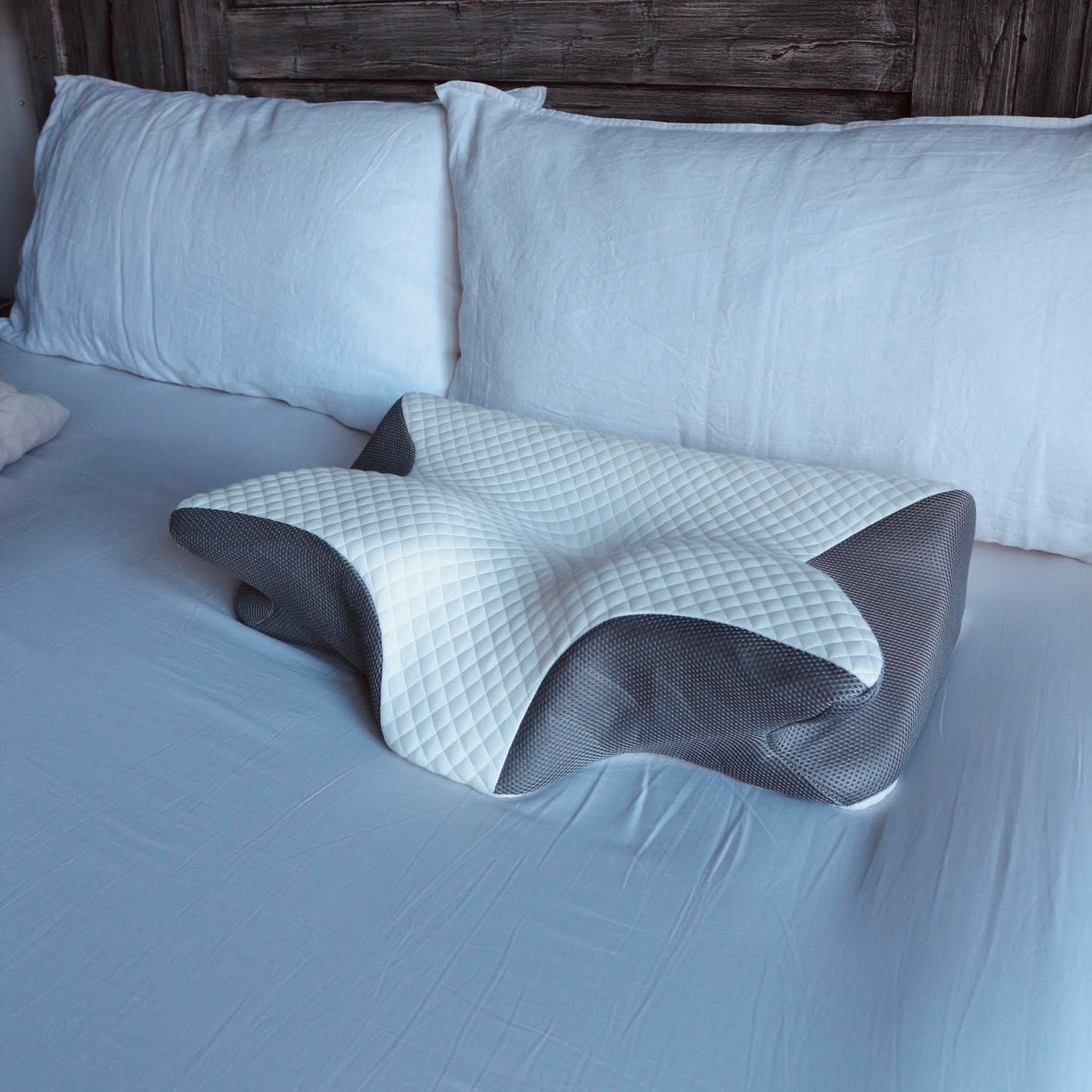 Dreamz Orthopedic Pillow - Wake up refreshed and pain-free.