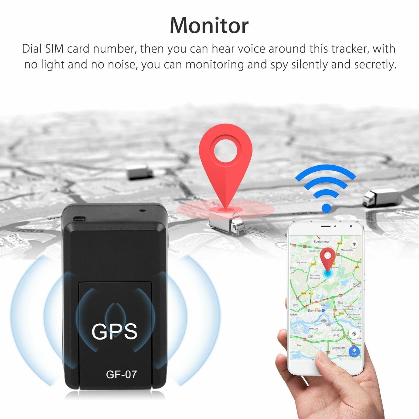 Wazey™ Mini GPS Tracker