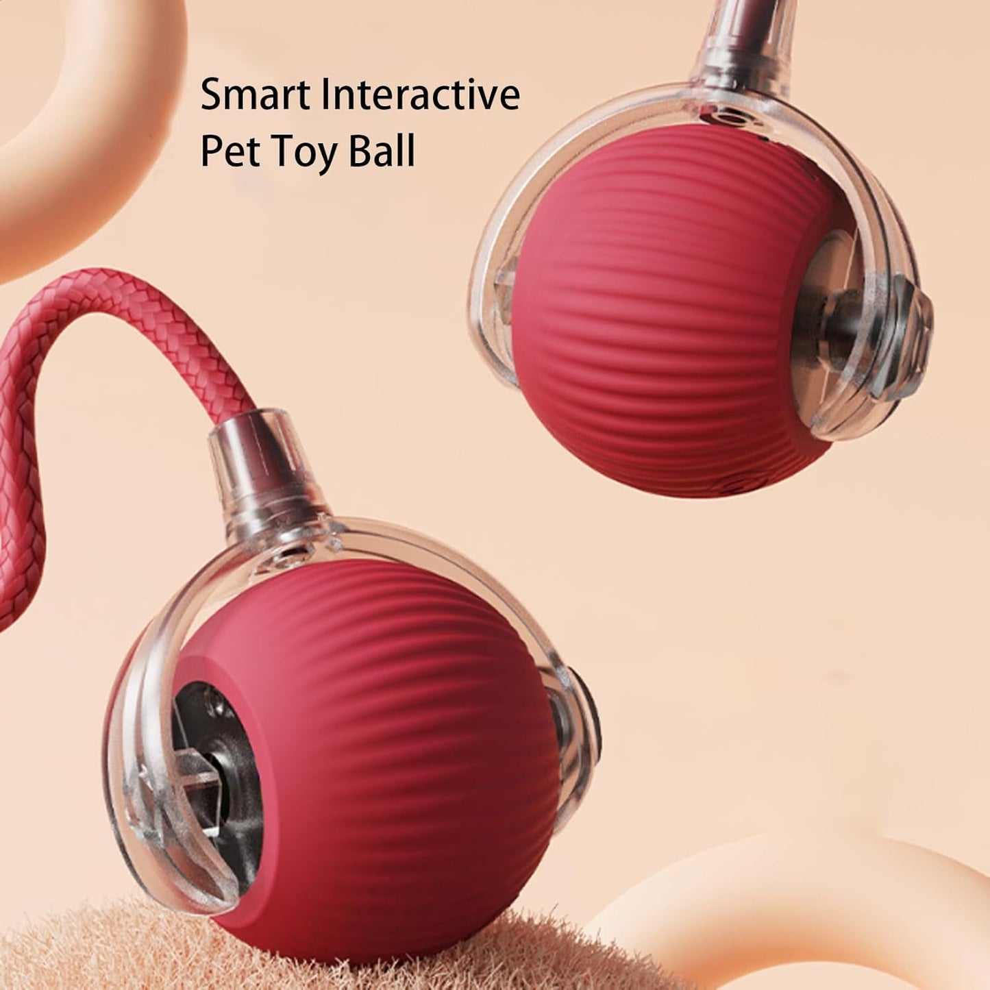 Smart Interactive Pet Toy Ball – Unleash Joyful Play Anytime - 50% OFF