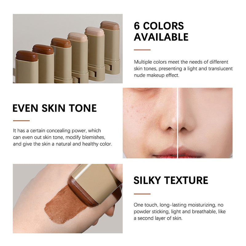 GlowTint Moisturizing & Brightening Serum Foundation - Lightweight Skin Tint with Radiant Coverage - 50% OFF