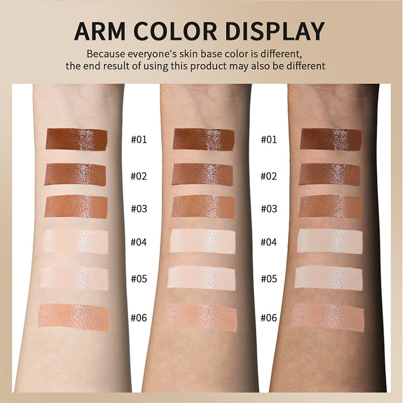 GlowTint Moisturizing & Brightening Serum Foundation - Lightweight Skin Tint with Radiant Coverage - 50% OFF
