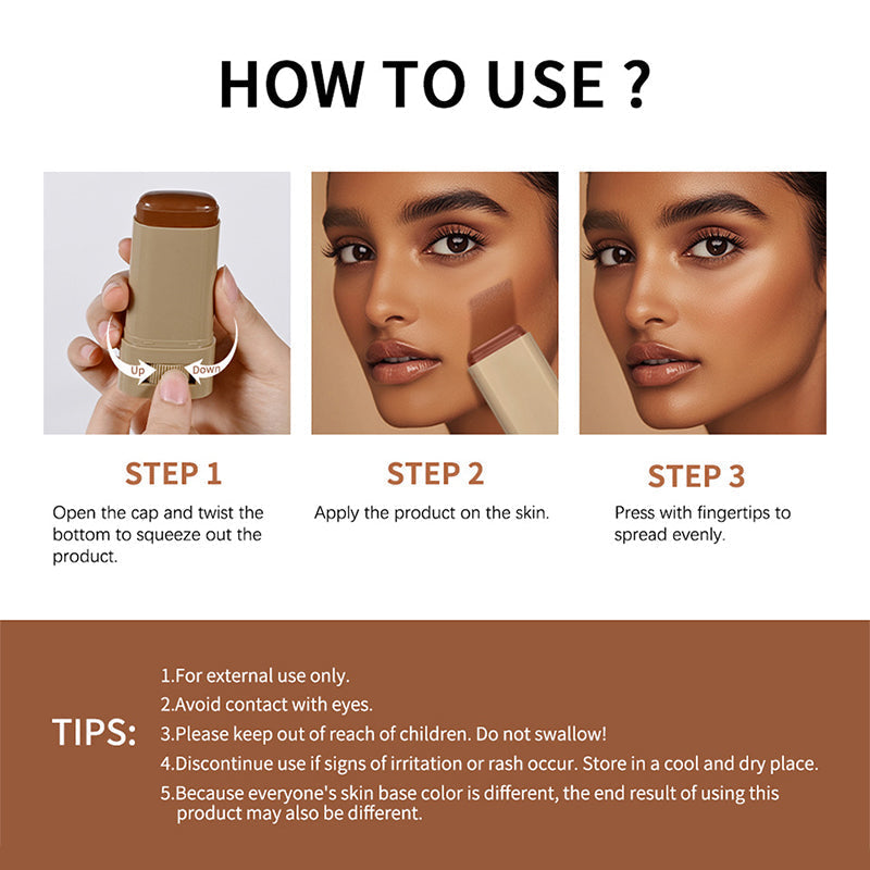 GlowTint Moisturizing & Brightening Serum Foundation - Lightweight Skin Tint with Radiant Coverage - 50% OFF