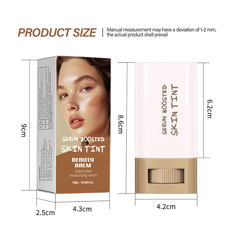 GlowTint Moisturizing & Brightening Serum Foundation - Lightweight Skin Tint with Radiant Coverage - 50% OFF