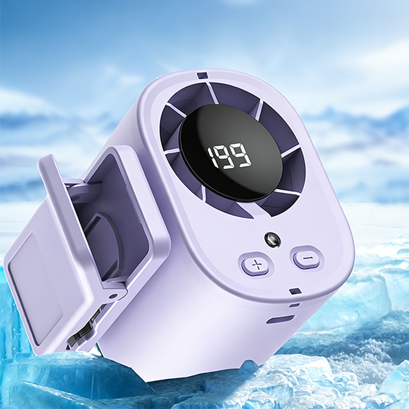 Polaraโข โ Hurricane-Force Cooling Mini Handheld Fan with LED Display + 50% OFF