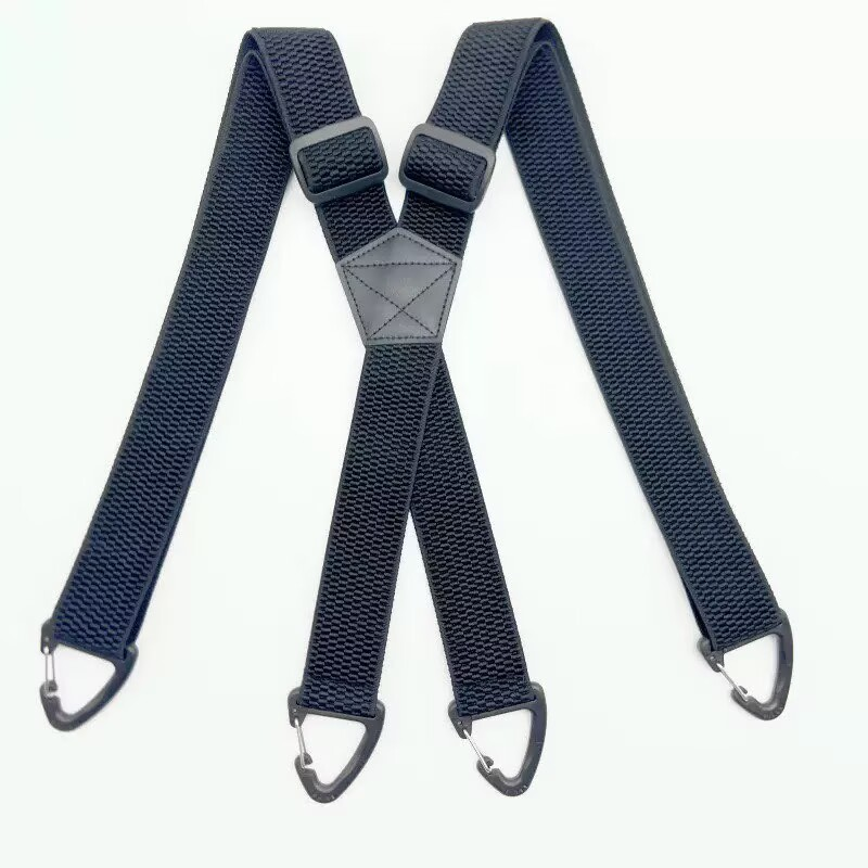 Bracewell โ Heavy-Duty X-Back Suspenders with Locking Belt Loop Hooks + 50% OFF