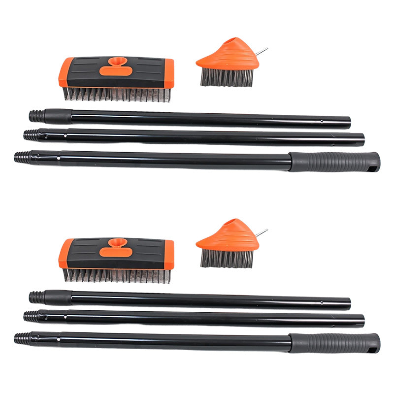 Pavercraftโข โ 3-in-1 Weed & Moss Wire Brush with Extendable Pole + 50% OFF