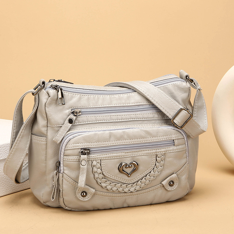 ๐50% OFF! ๐ฅ๐Women's Soft PU Crossbody Bag โ Multiple Pockets for Perfect Organization ๐๐ใLimited Offerใ
