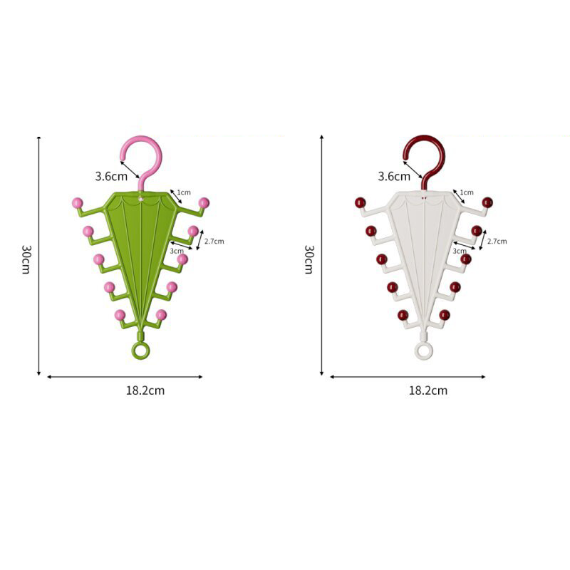 โฐ๐Multifunctioneel V-vormig dubbelzijdig opbergrek met hangers