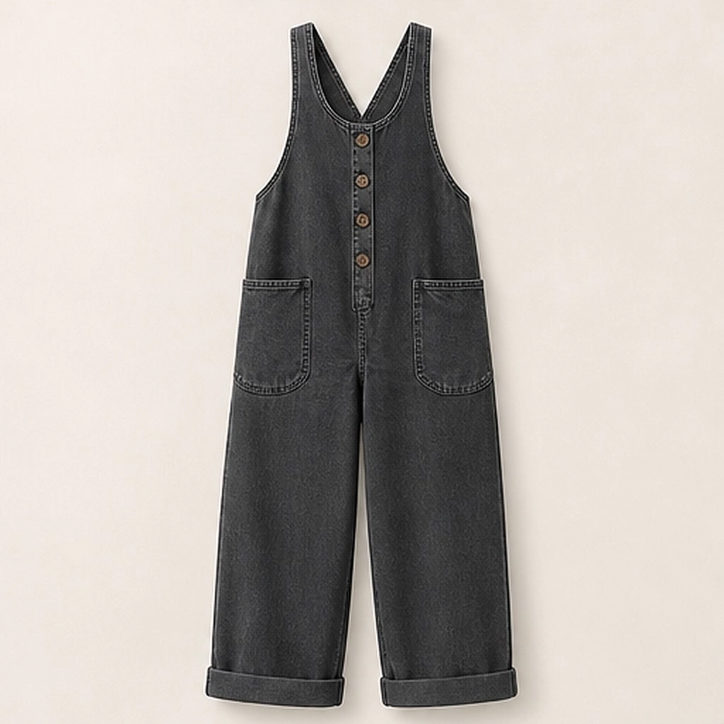 Sundrift โ Relaxed Wide-Leg Sleeveless Jumpsuit with Pockets + 50% OFF