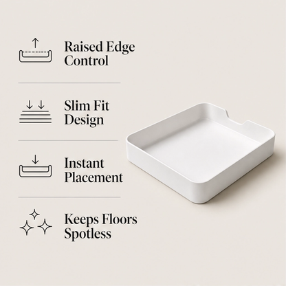 Brimwell – Slim Leak-Catch Drain Tray for Front-Load Washers + 50% OFF