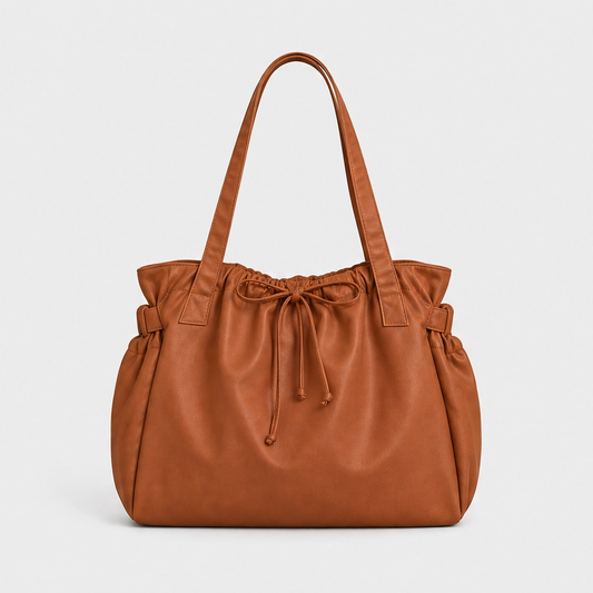 Ashcroft™ – Water-Resistant Oxford Lay-Flat Shoulder Tote + 50% OFF