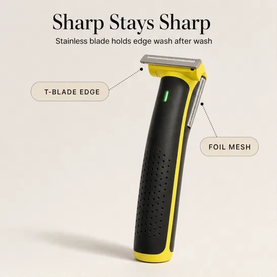 Vantra™ – Waterproof Wet & Dry Electric Body Shaver for Men + 50% OFF