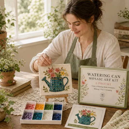 Tessella – Beginner-Friendly Garden Mosaic Art Kit with All Supplies + 50% OFF
