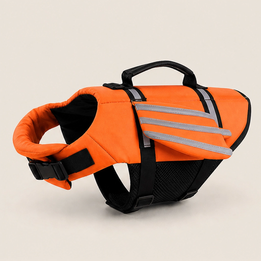 Seraphin – Angel Wing Dog Life Jacket with Head Float & Rescue Handle + 50% OFF
