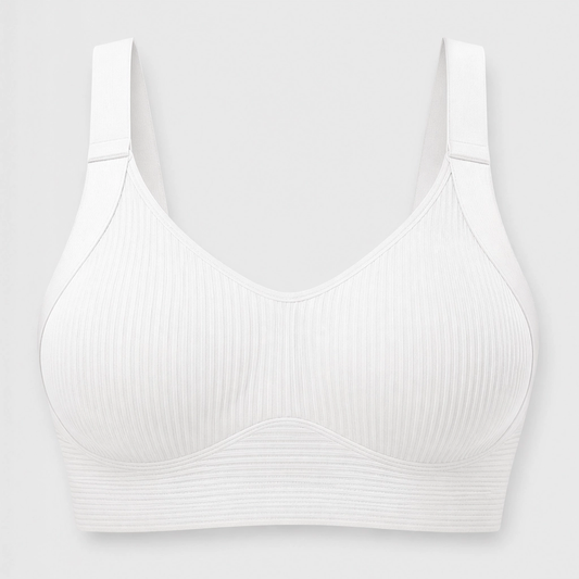 Velora – Wire-Free Full-Cup Bra with W-Shaped Back Support & Adjustable Straps + 1+1 FREE