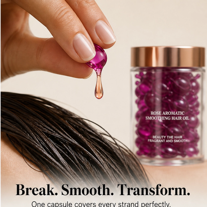 Tressara – Argan & Rosehip Hair Oil Capsules for Silky, Frizz-Free Shine + 1+1 FREE