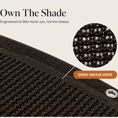 Shadevale – Breathable UV-Blocking Outdoor Shade Cloth with Reinforced Grommets + 50% OFF