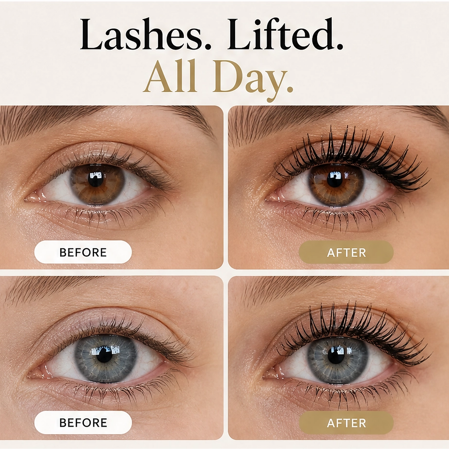 Plumelle – Clump-Free Lengthening & All-Day Curl Mascara + 1+1 FREE