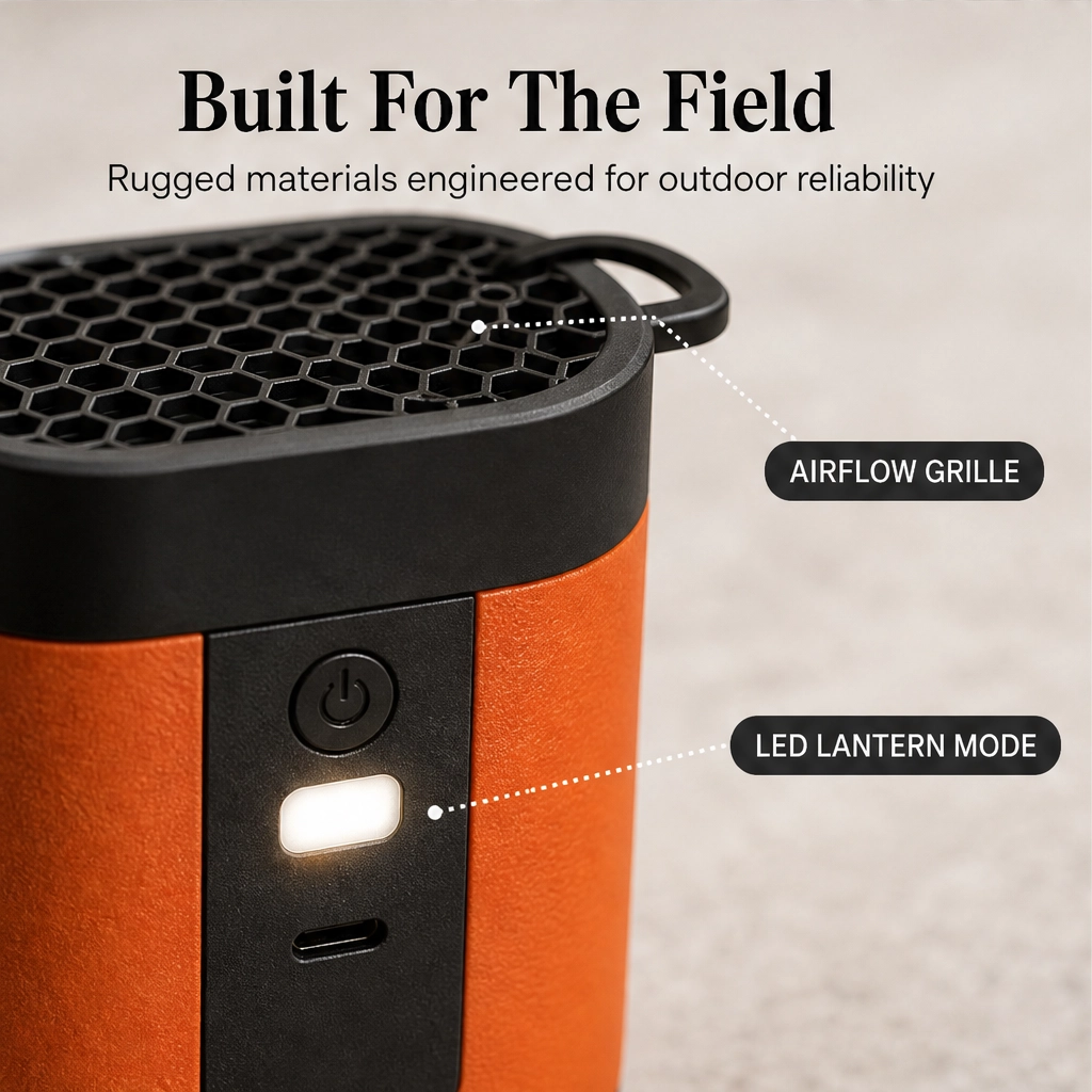 Trailwind™ – Cordless USB-Rechargeable Mini Air Pump with LED Light + 50% OFF