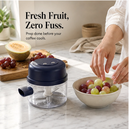 Zestwell – Rechargeable 5-Blade Electric Fruit & Garlic Peeler + 50% OFF