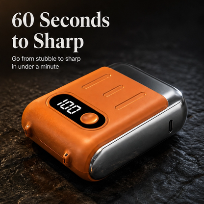 Flintcrest – Pocket-Size Rotary Electric Shaver with Magnetic Head + 50% OFF
