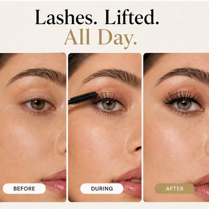 Plumelle – Clump-Free Lengthening & All-Day Curl Mascara + 1+1 FREE