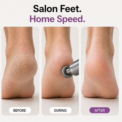 Pumira – 5-Speed Cordless Electric Callus Remover with 50 Sanding Pads + 50% OFF
