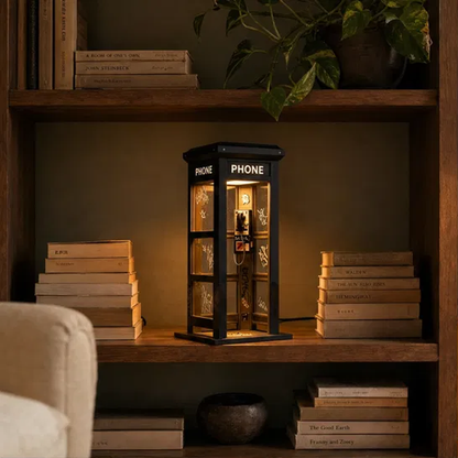Noctaire™ – Cinematic Vintage Phone Booth Ambient Lamp + 50% OFF
