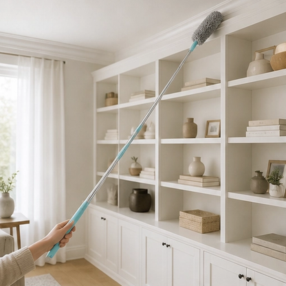 Nooken – Bendable Microfiber Gap Duster with Telescopic 51" Reach + 50% OFF