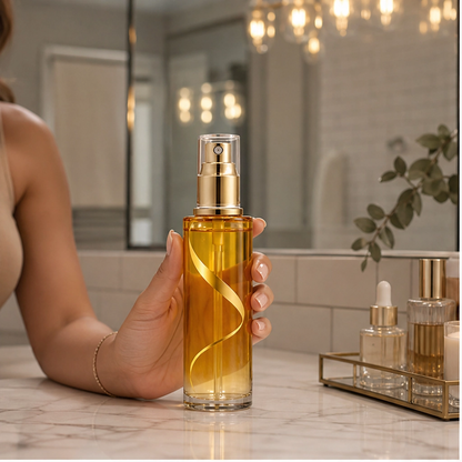 Silkvé™ – Lightweight Anti-Frizz Curl Oil Spray for Shine & Definition + 1+1 FREE
