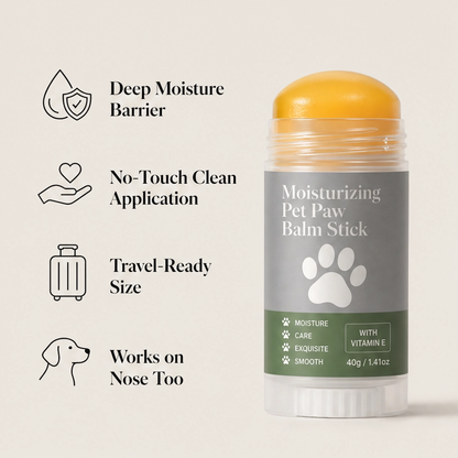 Roamwell – Glide-On Moisturizing Paw & Nose Balm Stick for Dogs & Cats + 1+1 FREE