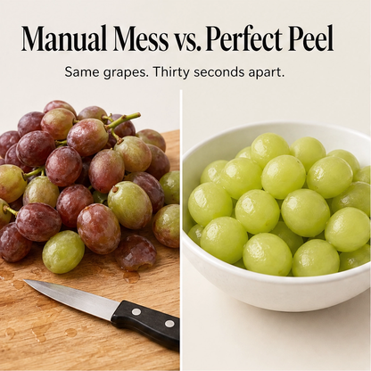 Zestwell – Rechargeable 5-Blade Electric Fruit & Garlic Peeler + 50% OFF