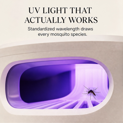 Hushvale™ – Silent Vortex UV Mosquito Trap Lamp for Bedrooms & Nurseries + 50% OFF