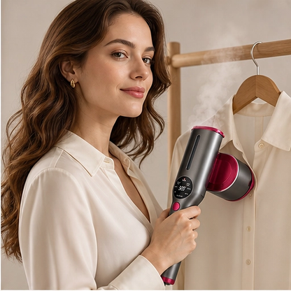 Linsten – 5-Second Heat 2-in-1 Handheld Steam Iron & Garment Steamer + 50% OFF