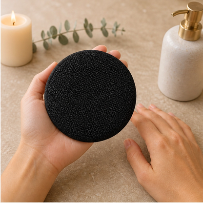 Sableau – Reusable Textured Exfoliating Body Scrub Pad with Hand Strap + 1+1 FREE
