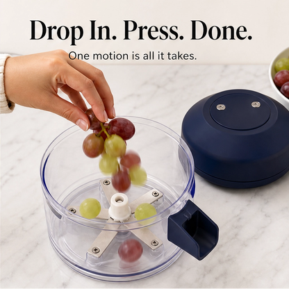 Zestwell – Rechargeable 5-Blade Electric Fruit & Garlic Peeler + 50% OFF