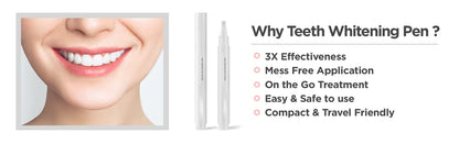 Pearl White Pen - A Whiter Smile in 30 Seconds - 1+1 FREE