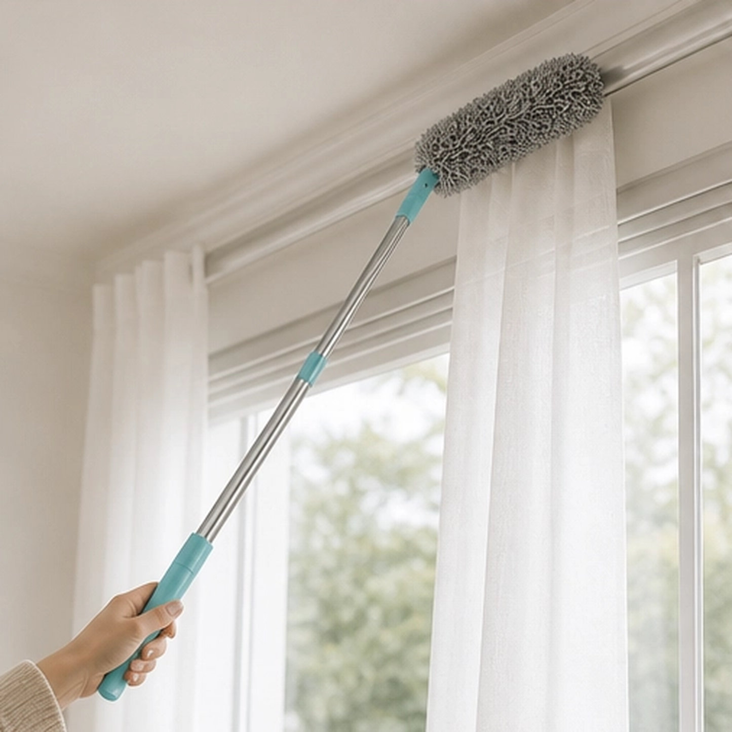 Nooken – Bendable Microfiber Gap Duster with Telescopic 51" Reach + 50% OFF