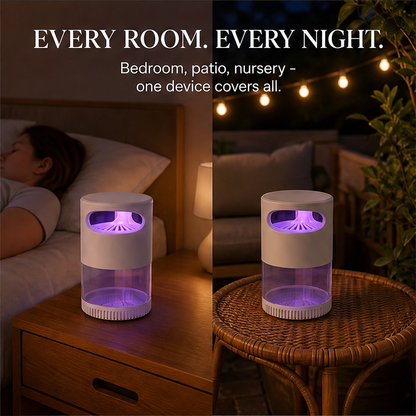 Hushvale™ – Silent Vortex UV Mosquito Trap Lamp for Bedrooms & Nurseries + 50% OFF