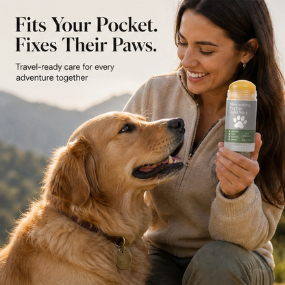 Roamwell – Glide-On Moisturizing Paw & Nose Balm Stick for Dogs & Cats + 1+1 FREE