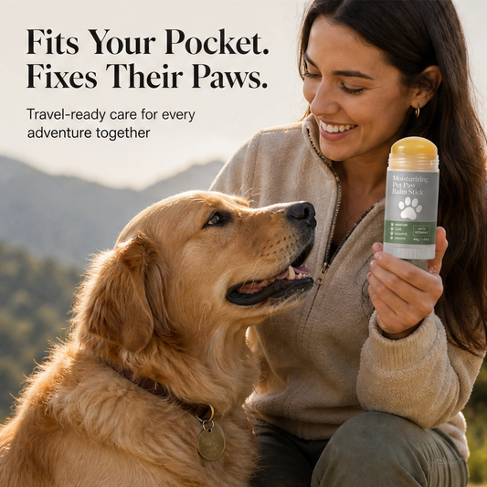 Roamwell – Glide-On Moisturizing Paw & Nose Balm Stick for Dogs & Cats + 1+1 FREE
