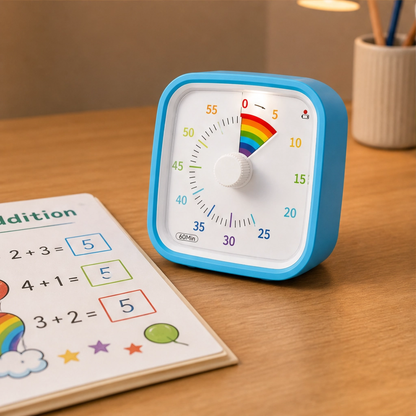 Hushdial – Visual 60-Minute Countdown Timer with Silent Mode + 50% OFF
