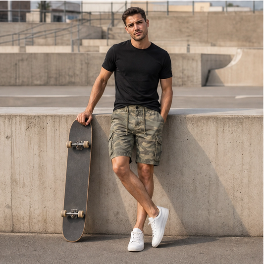 Ridgeline – Multi-Pocket Breathable Relaxed-Fit Cargo Shorts + 50% OFF