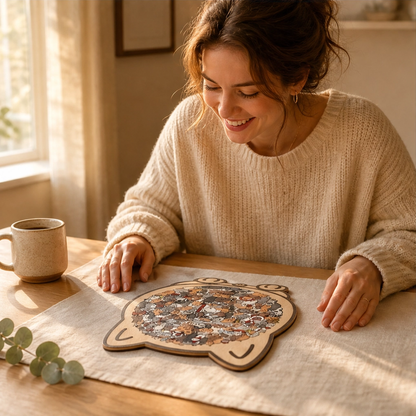 Birchpaw – Wooden Cat & Dog Puzzle with Display Stand + 50% OFF