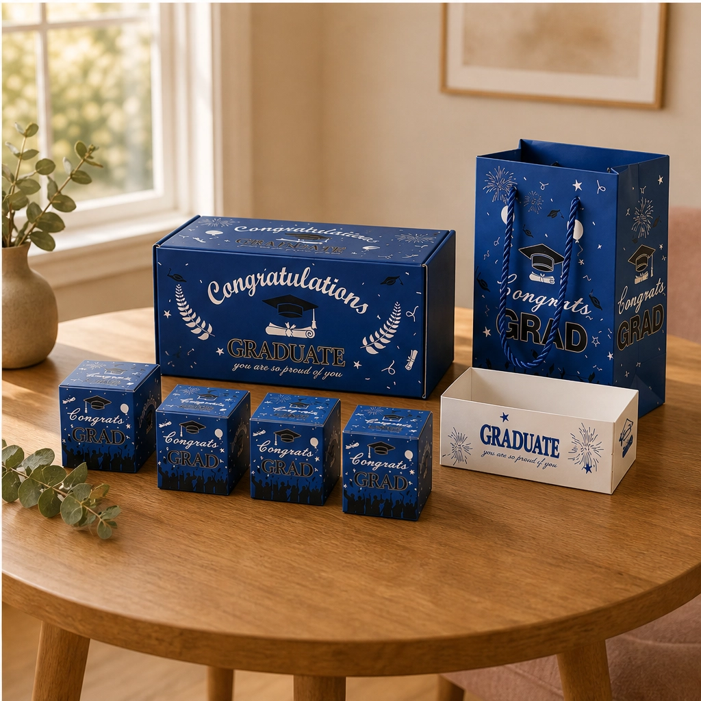 Jubilee™ – Surprise Pop-Up Gift Box Set with Confetti & Wrapping for Graduation + 50% OFF