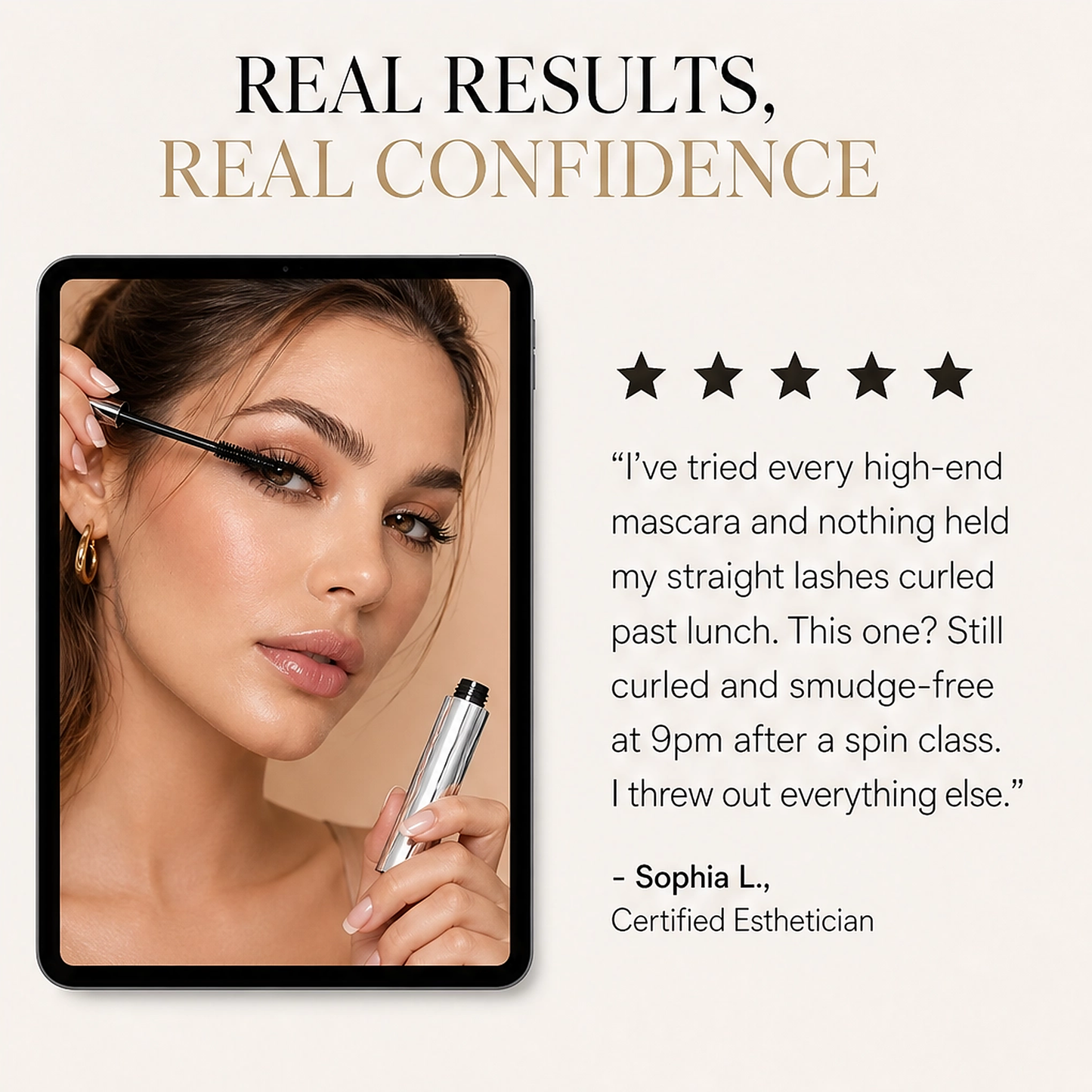Plumelle – Clump-Free Lengthening & All-Day Curl Mascara + 1+1 FREE