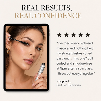 Plumelle – Clump-Free Lengthening & All-Day Curl Mascara + 1+1 FREE