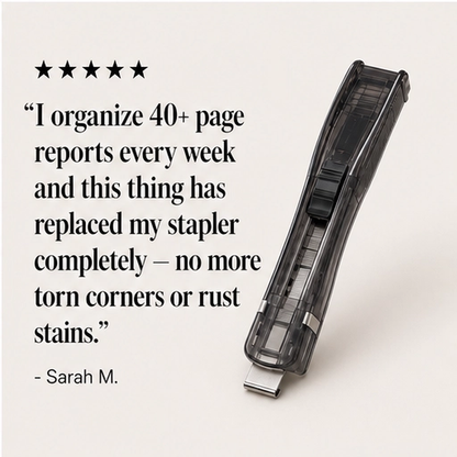 Stackwell – Reusable No-Damage Paper Clip Dispenser + 50% OFF