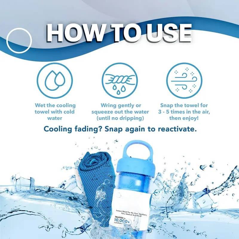 CryoCloth - Your Personal Air Conditioner - 50% OFF